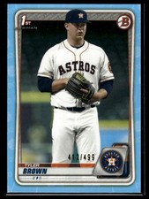 2020 Bowman Draft #BD-21 Tyler Brown Sky Blue #/499