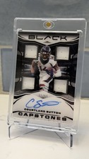 2022 Panini Black - Courtland Sutton Auto + Game Used Patch!! “Capstones”