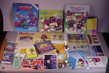 1980's  California Raisins Toys &  Memorabilia 27+ pcs.  Calrab Huge Ad  Lot