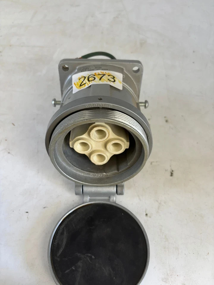 Russellstoll 3124 Receptacle 60 Amp 480 Vac - Image 3 of 3