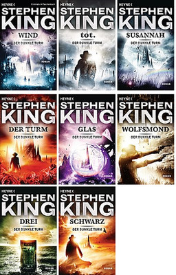 Stephen King Der Dunkle Turm, Band 1,2,3,4,5,6,7 (Der Dunkel Turm)