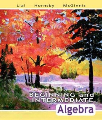 Beginning and Intermediate Algebra (4th Edition) - Hardcover - GOOD