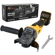 Cordless Angle Grinder For Dewalt 20V Battery, Grinder Power Tool For Polishing