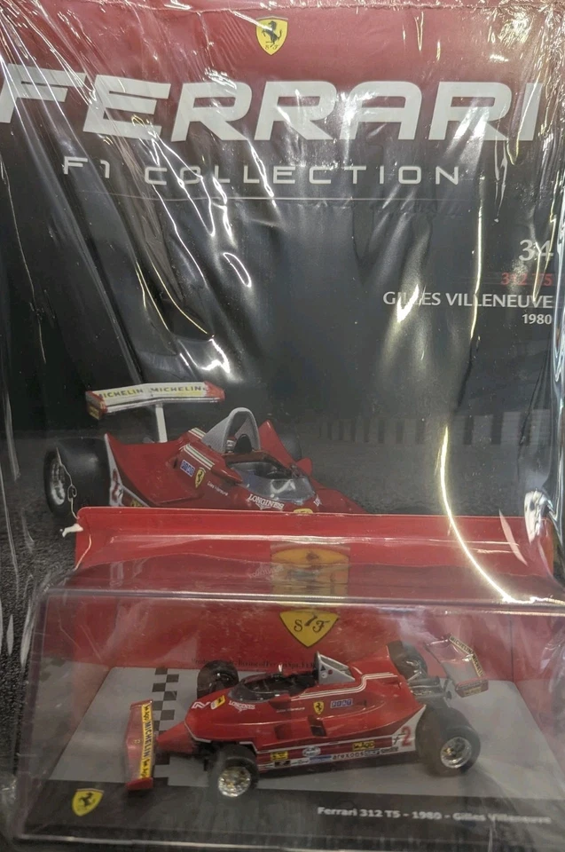 Ferrari 312 T5 - 1980 - Gilles Villeneuve. Ferrari F1 Collection nr 34 - Immagine 3 di 4