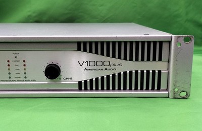AMERICAN AUDIO V1000PLUS PA Power Amplifier From Japan | eBay