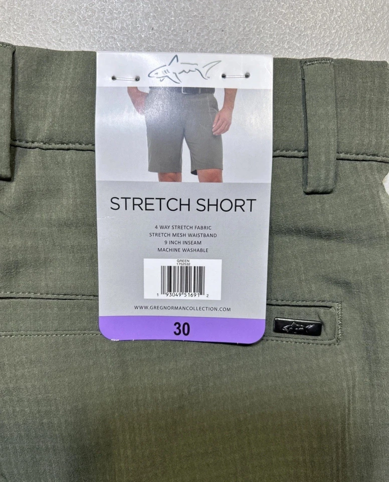 LOTE DE 3 Cortos Elásticos Greg Norman Para Hombre | Nuevos con Etiquetas Talla 30 Foto 4 de 4