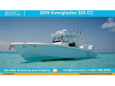 2019 Everglades 355 CC (UNDER WARRANTY)
