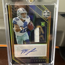 2023 Panini Limited Football Deuce Vaughn True RPA 69/75 SP Dallas Cowboys