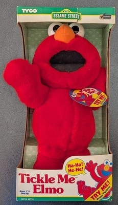 Vintage & Original Tyco 1996 ''Tickle Me Elmo'' NEW IN BOX & WORKS!!!