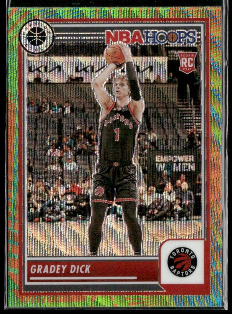2023-24 Panini Nba Hoops Premium Stock - Gradey Dick #251 Multi Wave Prizm (RC)