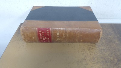 			Appendix and index to army list.  Supplement to the monthly Army 		
