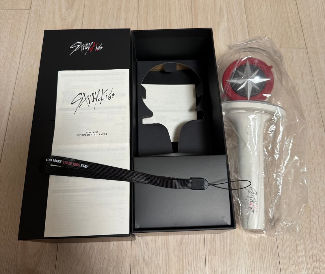 Stray Kids Official Light Stick ver.2 Fanlight for Concert Cheering Goods