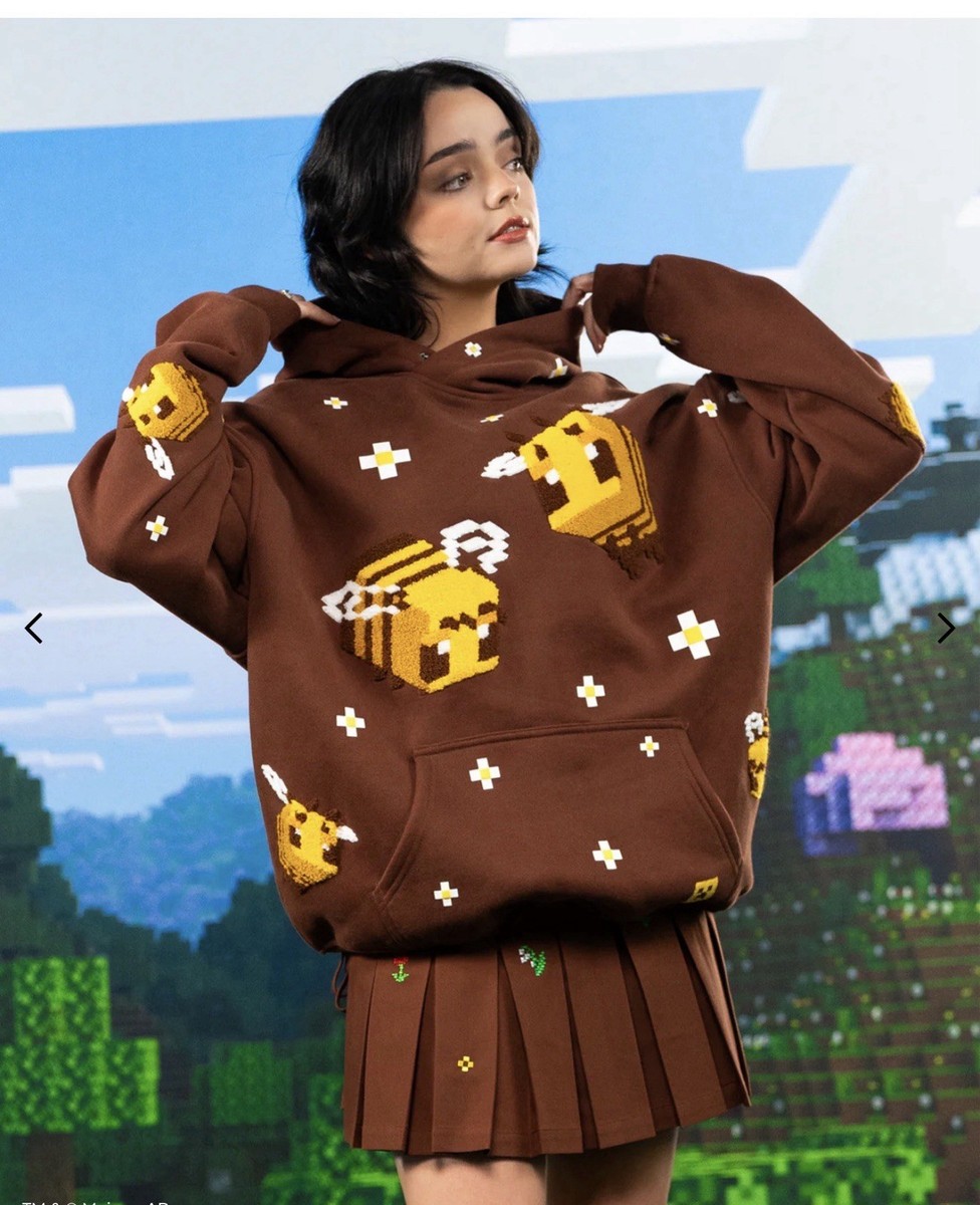 ミュージシャン ENGENDERIST 2022 Sweat Pullover Hoodie BRAND NEW Very Cool x Minecraft Bee Pullover Hoodie 2XL Ready to