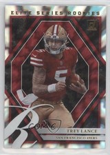 2021 Panini Donruss Elite Series Rookies Trey Lance #ESR-TLA 03x5
