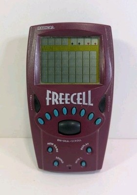 Vintage Radical Free Cell Handheld Electronic Game Card 1999 Portable Teasted