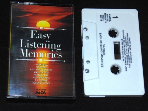 Easy Listening Memories Cassette Tape Audio Music Pat Boone The Kingston Trio - Picture 3 of 6