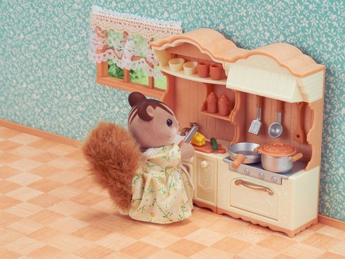 Juego de juegos de muebles de cocina Sylvanian Families Calico Critters - Imagen 3 de 5