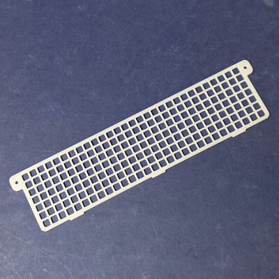 BEARDYTECH Placa madre SuperMicro 1U genérica recortable rejilla malla E/S escudo E/S placa posterior 3DP