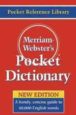 MW-530 - MERRIAM WEBSTERS POCKET DICTIONARY -...