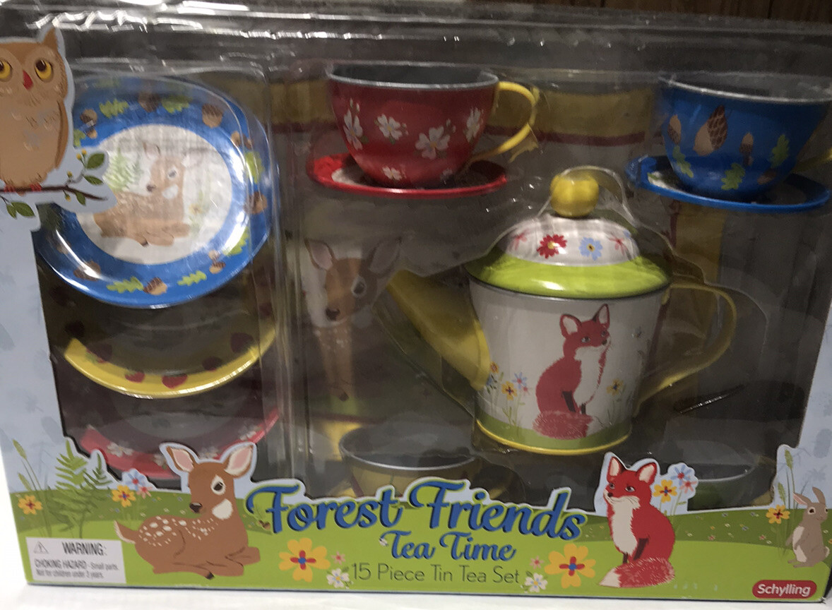 schylling forest friends tea time set