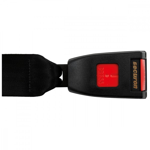 Rear Static Seat Belt For Honda City Hatchback 3dr 1984-1987 Black - Picture 3 of 6