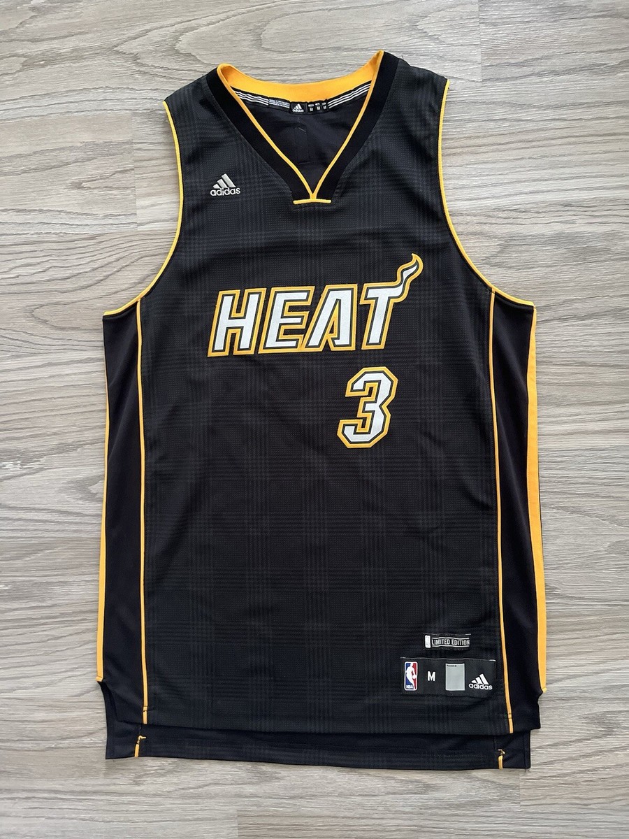 Adidas NBA Miami Heat Limited Edition Basketball Jersey Dwayne