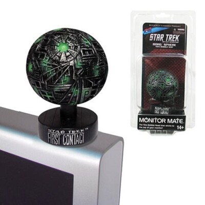 Star Trek Borg Sphere mini Bobble ship - Monitor Mate