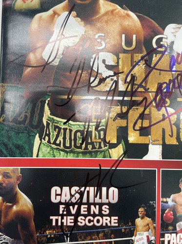 Manny 'Pacman' Pacquiao Multi-Signed Latin Boxing Magazine w/ JSA COA (AJ56872) - Picture 3 of 8