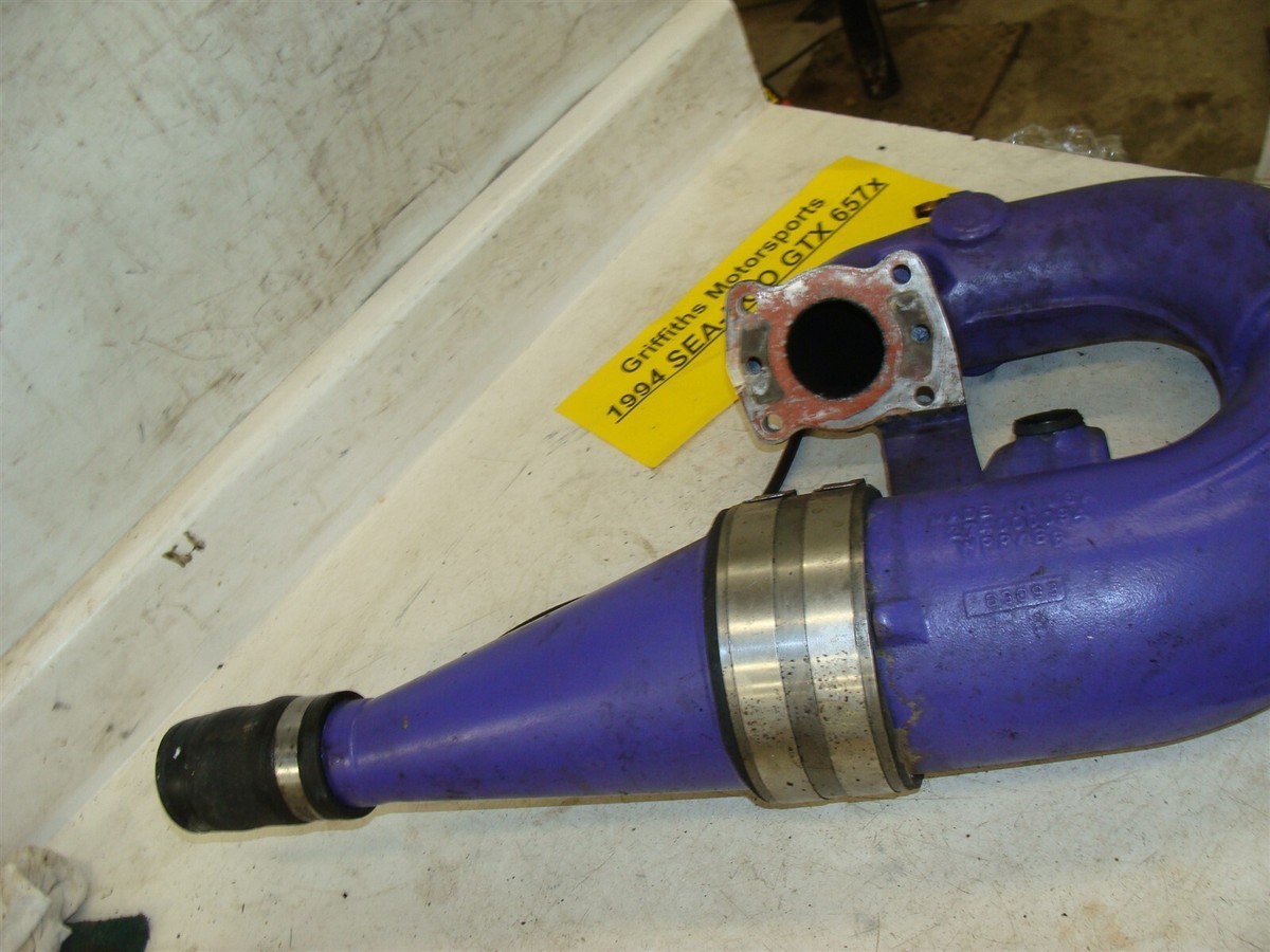 1994-95 Seadoo GTX 657X twin carb XP EXHAUST PIPE CONE