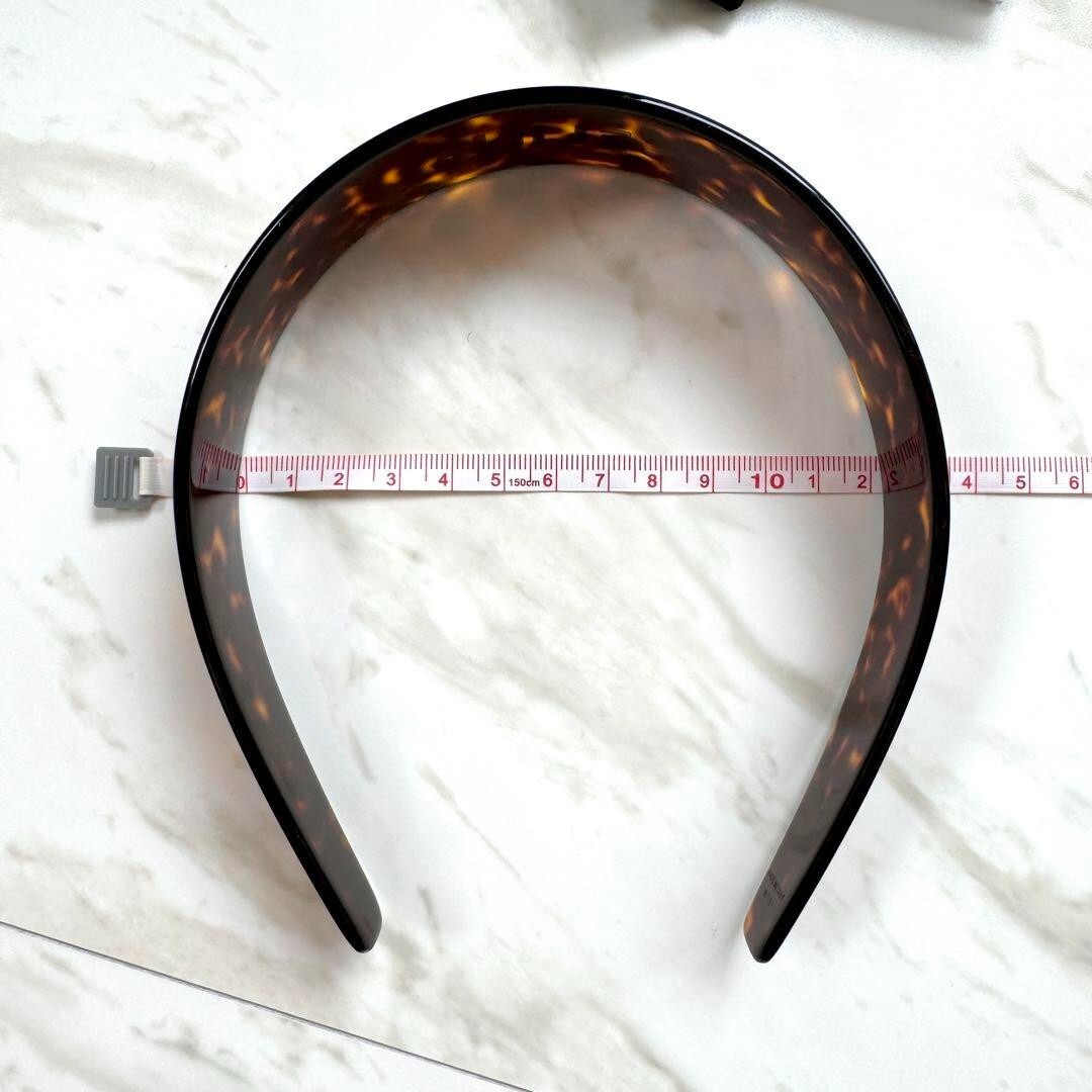Celine Catsuits Tortoiseshell Havana Blonde Logo Headband
