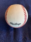 Frank Torre Autographed ONL Leonard S Coleman Baseball JSA COA Vintage — photo 4