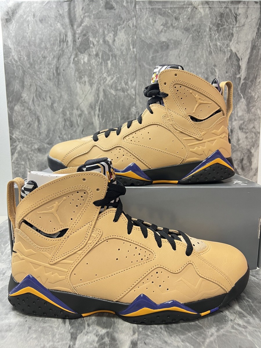Air jordan 7 Retro SE Tan/taxi/black-Men's Size 10- Authentic