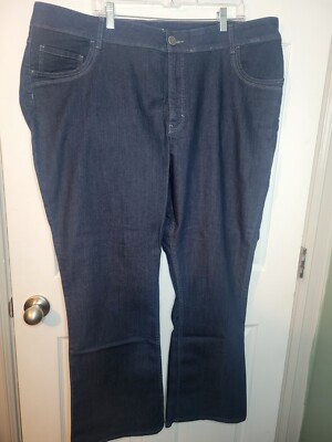 Riders By Lee Jeans Womans Plus Size 26 W Medium Dark Wash