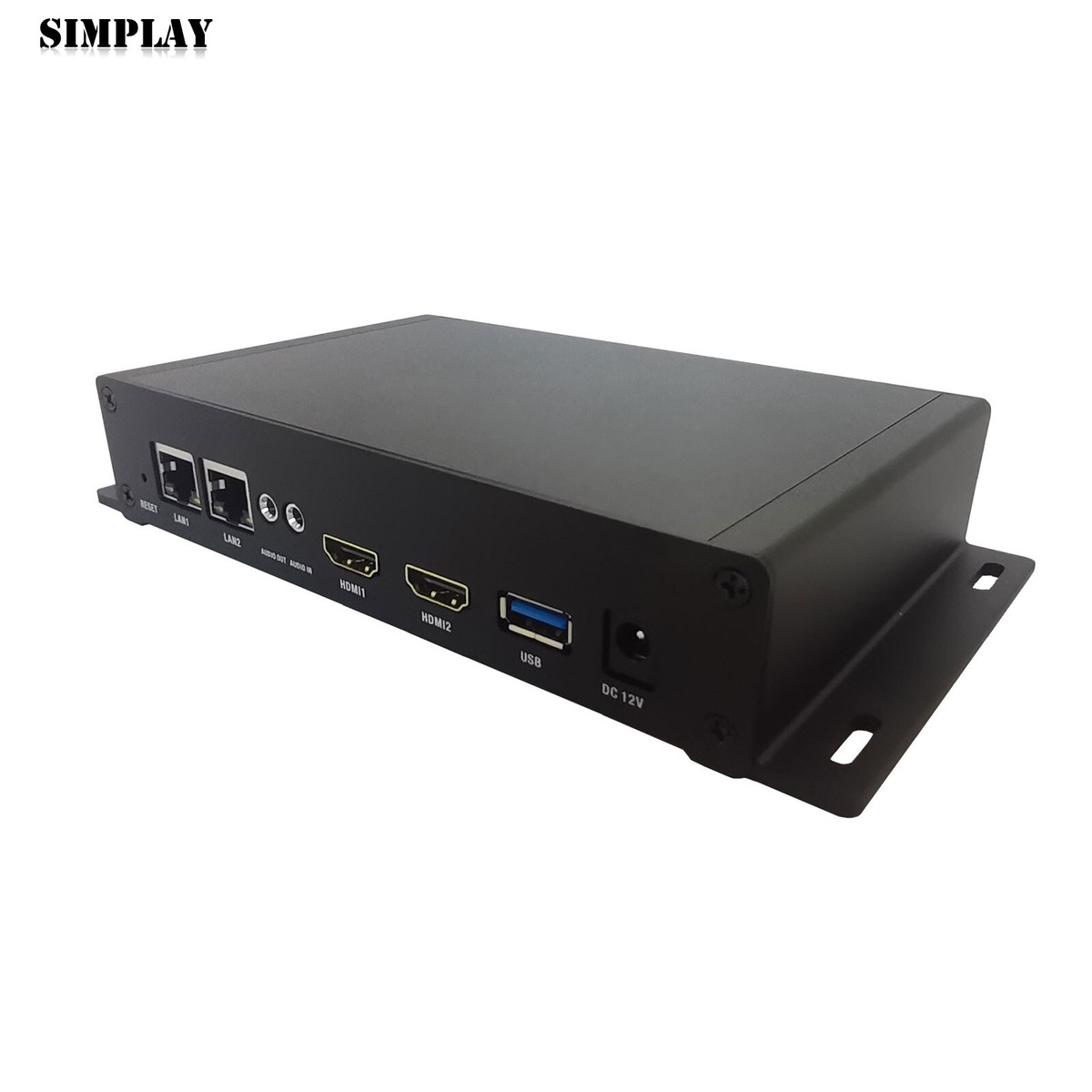 4K60FPS H.265 Video Decoder Network Camera Decoding 2HDMI