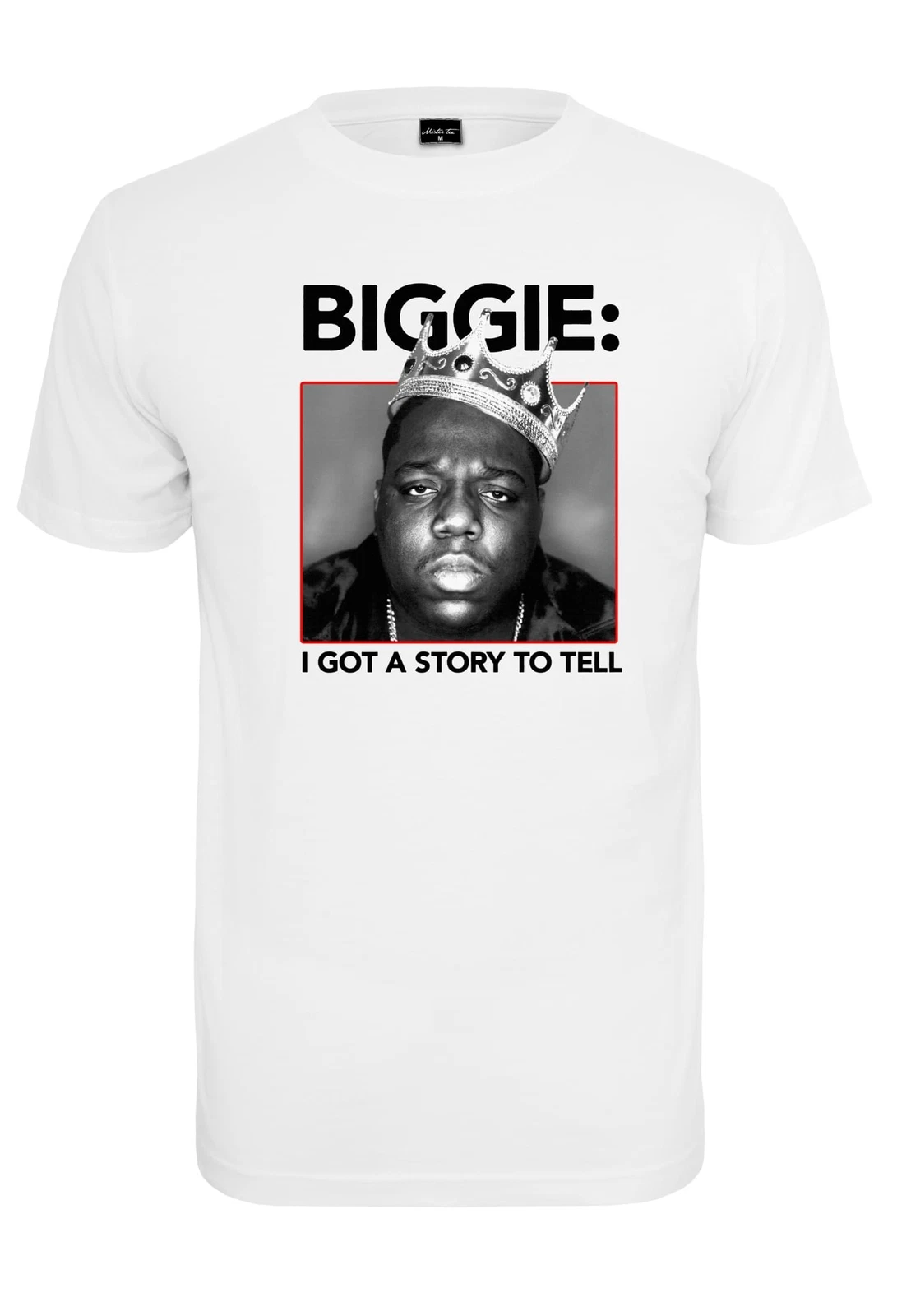Mister Tee Biggie Crown T-Shirt Men's 100% Cotton Hip Hop Print Top