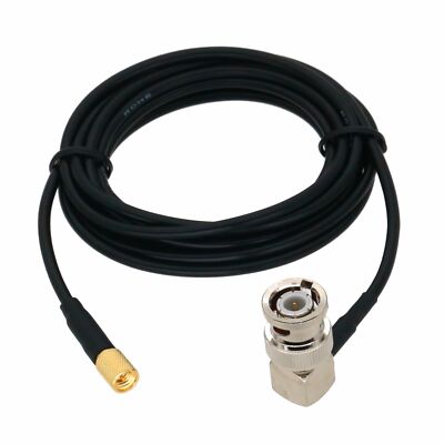 Elbow BNC to Microdot Cable For Ultrasonic Olympus GE Krautkramer SONATEST 6~33'