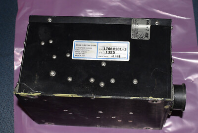 ACME ELECTRIC BATTERY CHARGER SUBASSEMBLY 170BC101-3 6130-01-424-4930 MILITARY