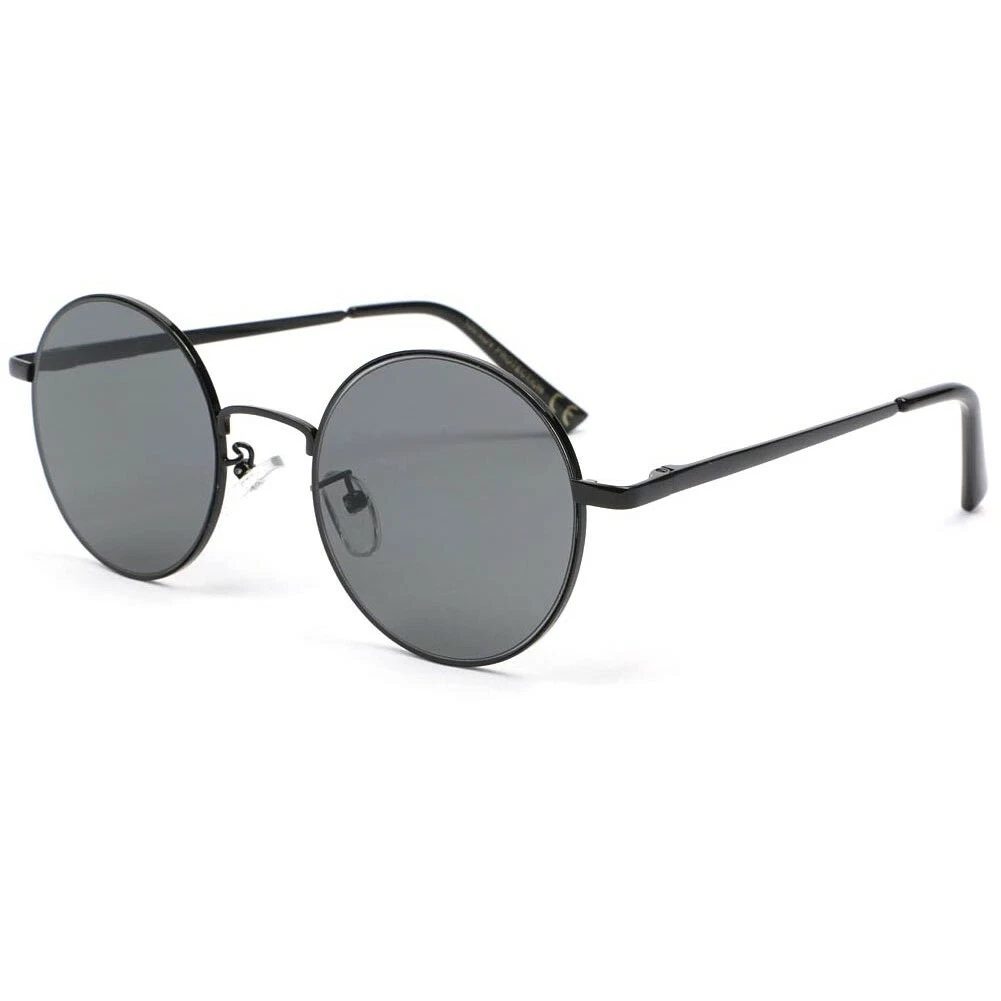 Lunette ronde noire sales
