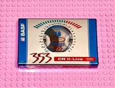 BASF 353 CR II LIVE 46 1 994  TYPE II BLANK CASSETTE TAPE  1  SEALED 