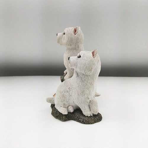 JJM Play West Highland White Terrier Dog Pet Animal Figure Car Decoration Toy - Picture 4 of 5