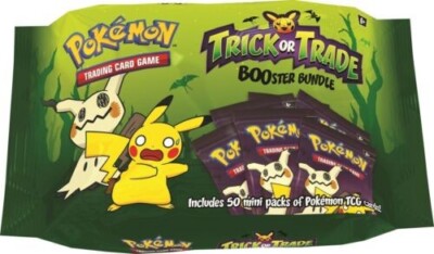 POKEMON TCG TRICK OR TRADE 2023 BUNDLE LOT 5X PACKS OUT OF PRODUCTION!