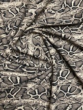 Exotic Snake Design Print On Great Quality Of Poly Spandex 2-way Stretch 58/60