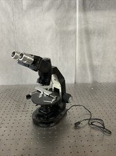 Bausch  Lomb 4 Objectives Binocular Microscope No Objectives Or Power Source 