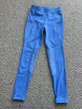 Baleaf Equestrian Youth Riding Pants, Blue, Size Large, Excellent Condition
