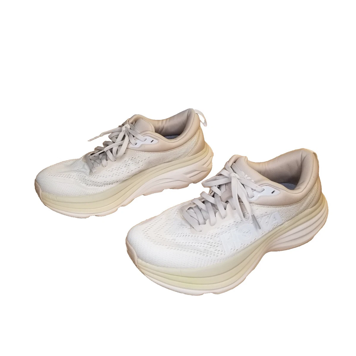 Hoka One One HOKA Bondi 8 Shifting Sand Vanilla for sale | eBay display picture 3