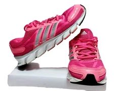 Adidas Womens Powerblaze  C75689 Pink Silver Synthetic Sneakers Shoes Size 7 ½