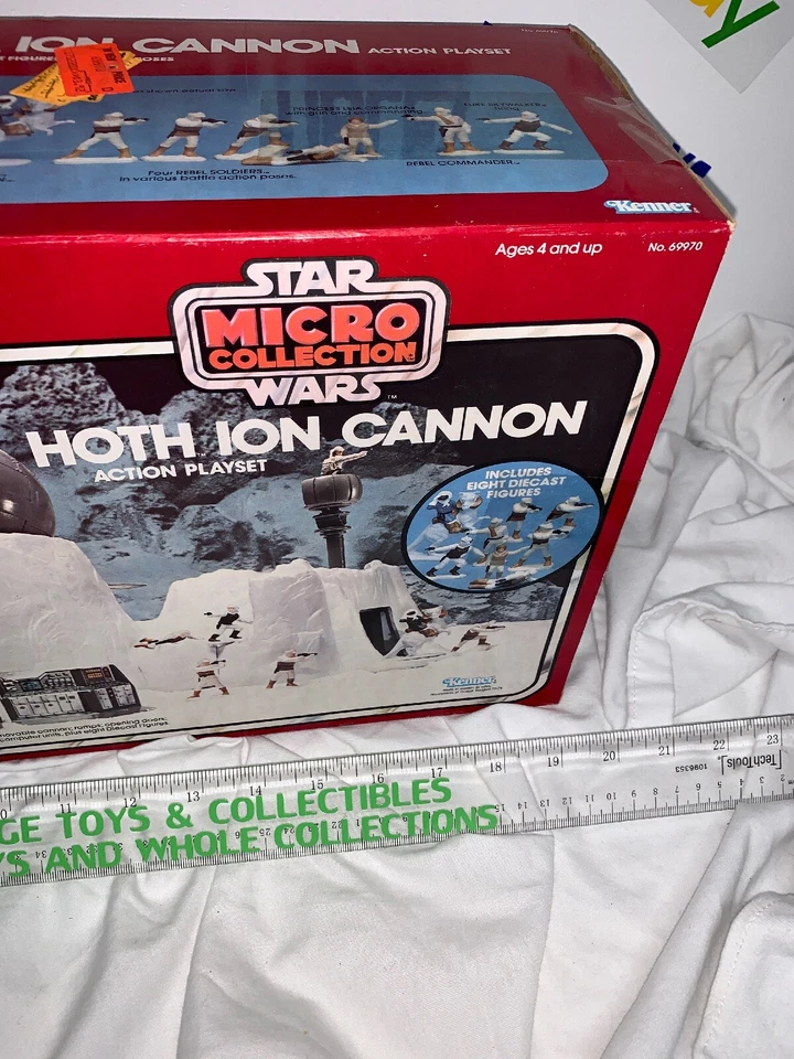 De colección Star Wars Hoth Ion Cañón Nuevo MISB Micro Colección Kenner 1982 Foto 2 de 4