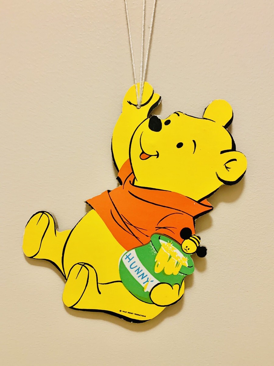 Walt Disney Productions 1985 壁掛け Vintage Winnie-The-Pooh Walt Disney Productions Wall Hanging