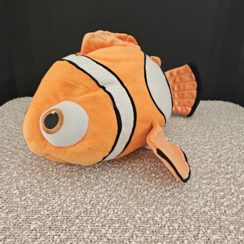 Disney Store Finding Nemo Plush 16" Stuffed Toy Fish Orange Authentic - Picture 1 of 8