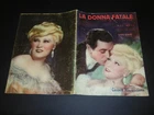 SUPPL.RIVISTA CINEMA ILLUSTRAZIONE N°15/1935 LA DONNA FATALE MAE WEST